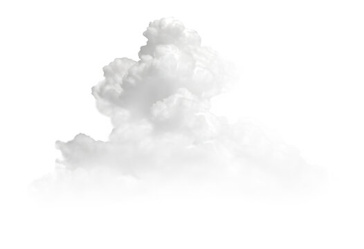 White Smoke With Transparent background