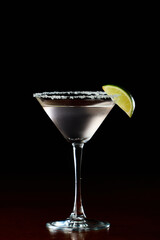Refreshing Summer Drink in Elegant Glass