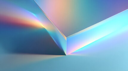 This iridescent abstract geometric pattern combines light and shadow effects in a modern minimalist style, making it perfect for backgrounds, overlays, digital art, and creative works seeking a