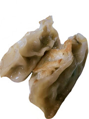 Gyoza, Japanese or chinese food gyoza dumplings chinese food gyoza dumpling, fried gyoza isolated on white background 