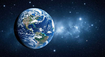 Obraz premium Earth from Space - Globe Image