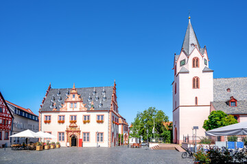 Fototapeta premium Altstadt, Gross Umstadt, Hessen, Deutschland 