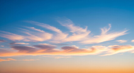 Obraz premium Dramatic Sunset Clouds Sky Photography