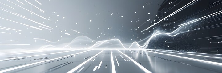 Modern White Gradient Texture Wallpaper for Digital and Print