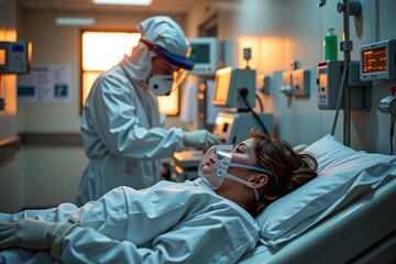 Hope and Care Quarantine Hospital Scene
