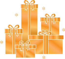Beautifully Wrapped Gold Presents for Any Occasion