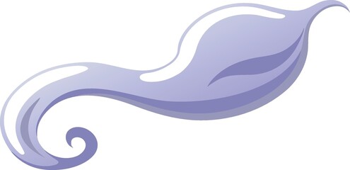 Vector illustration of a blue abstract background with waves, fish, and whale silhouettes