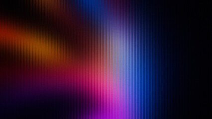 Abstract swirling vibrant colorful light streaks and gradients on a dark background