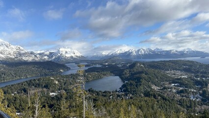 view of the mountains