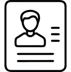 profile icon vector illustrator