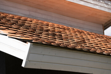 roof of the old house