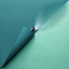 Mint Pastel Paper with Cleaning Spray and Cut Edge for Creative Background Design
