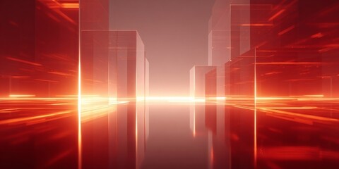 abstract red background