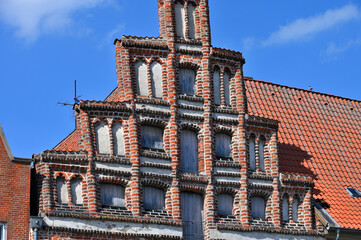Medieval architecture in a beautiful German city - Luneburg