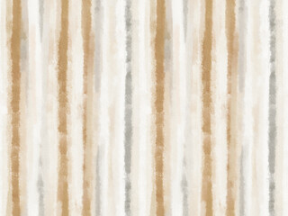Watercolor seamless abstract texture with greased vertical stripes. Hand-drawn pattern with paper texture brown, beige and grey colors for wallpapers, textile or carpet. Design print.