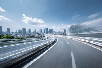 Fototapeta premium traffic on highway
