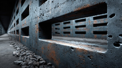 Abstract Metal Structure Background Texture