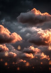 Cloud Computing with Cyber Lock Layers for Secure Digital Environments