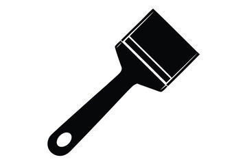 paintbrush vector icon silhouette
