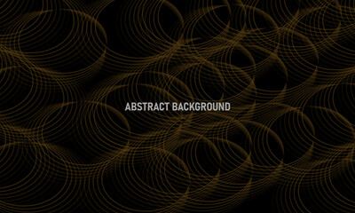 dark background with gold lines