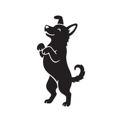 Dog, Dogs, Dog isolated, Dog and cat, Happy dog, Dog icon, Dog silhouette
