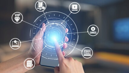 Concept of subscription services provides exclusive digital content. This model offers continuous access, enhancing subscription services with personalized experiences and benefits. Gist