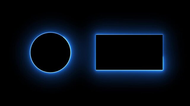 Subscribe button and outro for gaming and video channels End screen animation. neon glowing end screen on the black, background