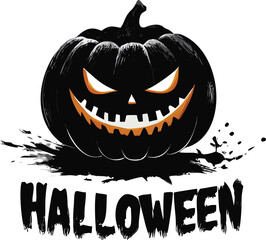 Halloween and pumpkin vector