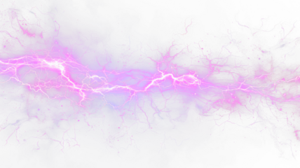 purple lightning bolt strike PNG cut out, thunderstorm lightning