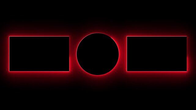 Glowing Subscribe Button & Outro Animation. YouTube Gaming & Video Channel End Screen. 4K Motion Graphic