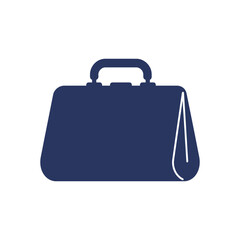 A dark-blue doctor's bag icon, simple and professional.