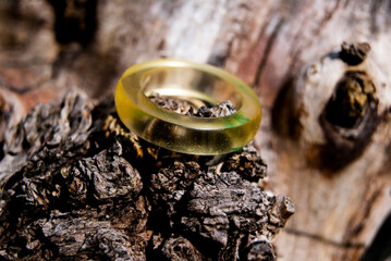 close up of a bottle of water