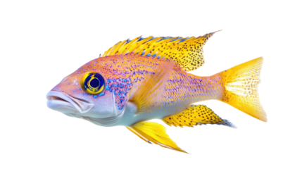 gold fish isolated on white png