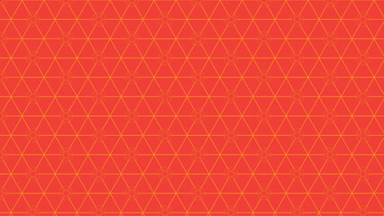 Abstract geometric background featuring hexagon and triangle shapes with orange and yellow lines, modern design suitable for digital graphics, wallpapers and print