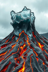 Crimson Fires of the Volcanic Realm