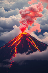 Crimson Fires of the Volcanic Realm
