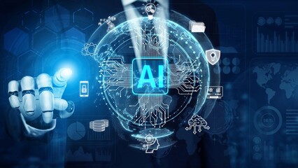 AI drives global digital transformation by connecting cloud, robotics, machine learning, and data systems to enhance innovation and secure smart networks worldwide. Marrow