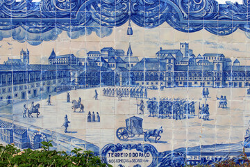 Blue Tiles I