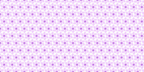 Pattern background design seamless flower girl purple flower texture