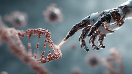 robotic hand dna manipulation science