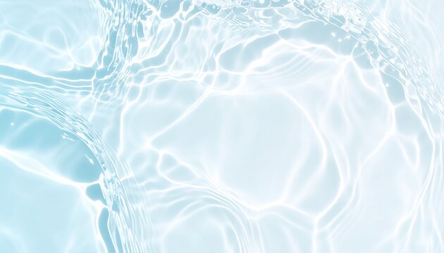 水、波紋をイメージした爽やかな背景画像
