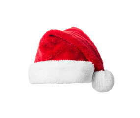Santa Claus helper, closeup object. Isolated on transparent background. Christmas and New Year celebration