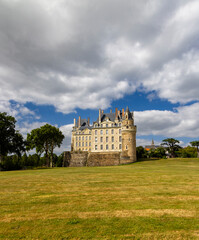 Obraz premium Chateau de Brissac, Brissac-Quince, Pays de la Loire, France