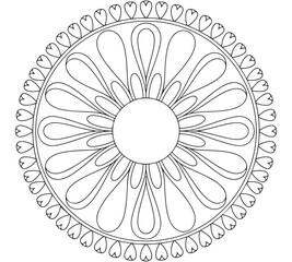Intricate Mandalas Coloring Collection  for adults and kids