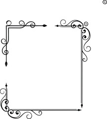 decorative frame for your text