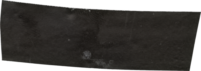 Dark Curved Textured Strip With Subtle Markings graphic isolated on a transparent background