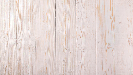 Natural rustic wooden background with light bleached boards for textures and designs