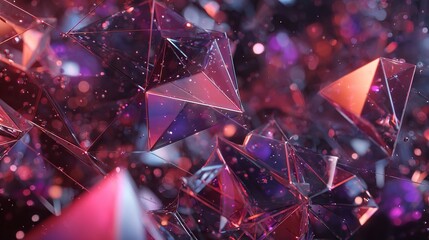 Abstract Background of a Glowing Neural Network &ndash; Concept for Artificial Intelligence, Deep Learning, and Digital Brain