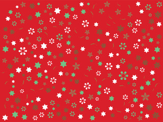 christmas background with stars