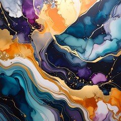 Abstract swirling colors (12)